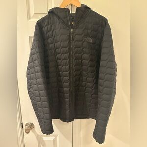 Men’s The North Face Thermoball Hooded Jacket - Size Large, Black